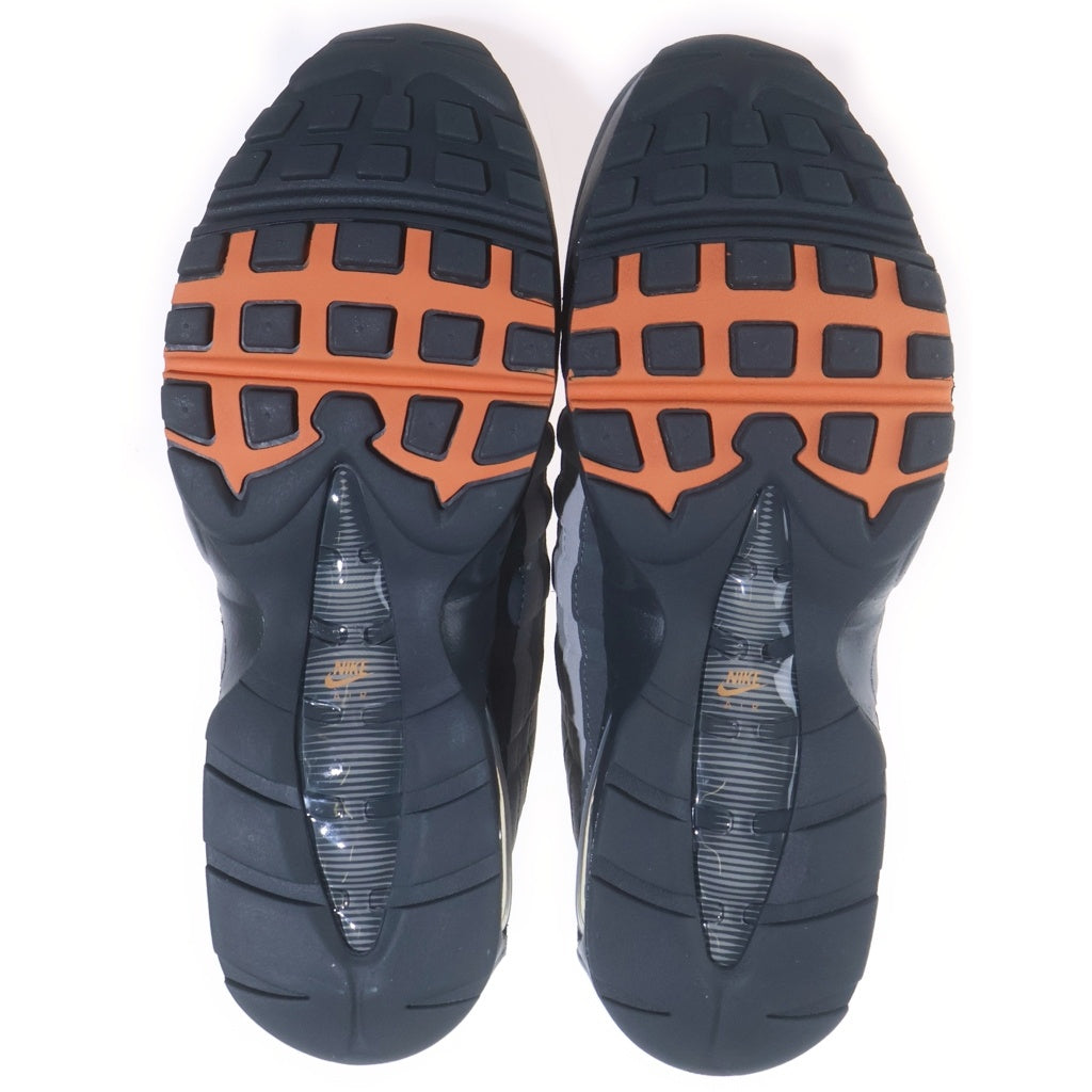 NIKE(ナイキ) AIR MAX 95 BIG BUBBLE OG HOT CURRY エアマックス ビッグバブル ホットカリー ローカットスニーカー グレー US10/28cm HM4740-014