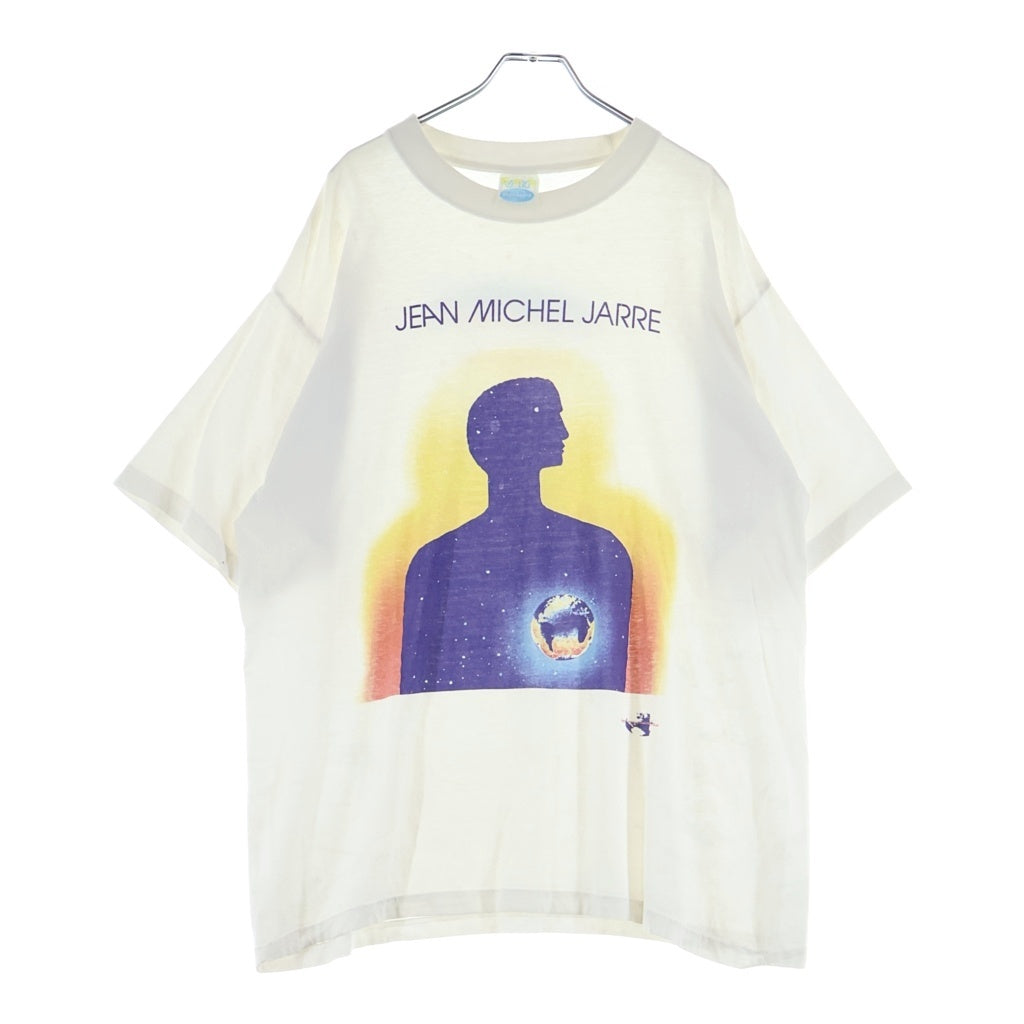 VINTAGE(ヴィンテージ) 90s Jean Michel Jarre Oxygene World Tour 半袖Tシャツカットソー ホワイト