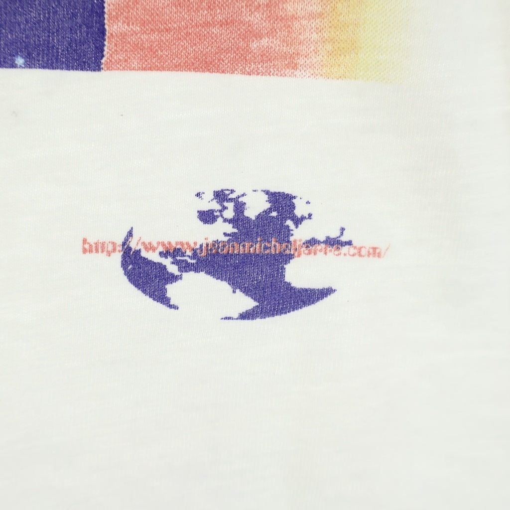 VINTAGE(ヴィンテージ) 90s Jean Michel Jarre Oxygene World Tour 半袖Tシャツカットソー ホワイト