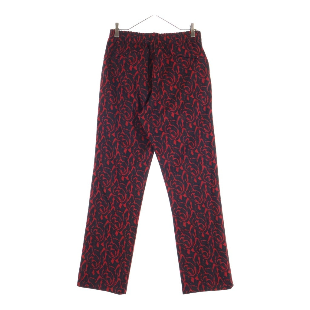 Needles(ニードルス) ×BARACUTA 23SS BRPAN0028 W.U. Pant ジャガードトラックパンツ レッド