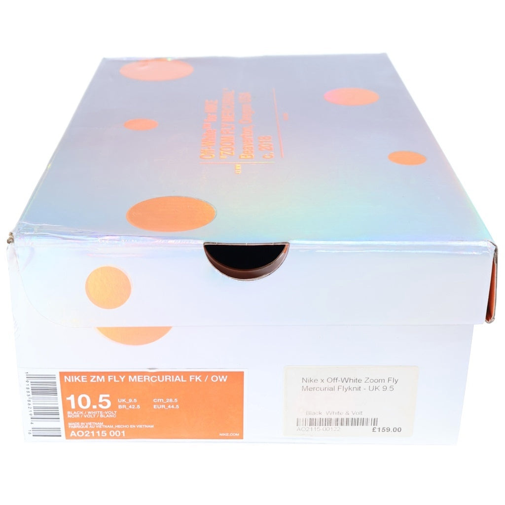 NIKE(ナイキ) ×OFF WHITE ZOOM FLY MERCURIAL FLYKNIT オフホワイト ズームフライ マーキュリアル フライニット ローカットスニーカー 28.5cm AO2115-001