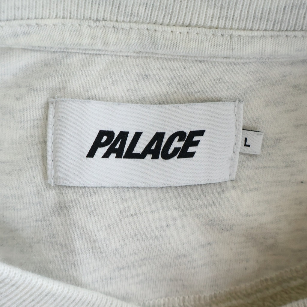 Palace Skateboards(パレススケートボーズ) OUTLINER MIT DESIGNER CREW コットン スウェットトレーナー グレー