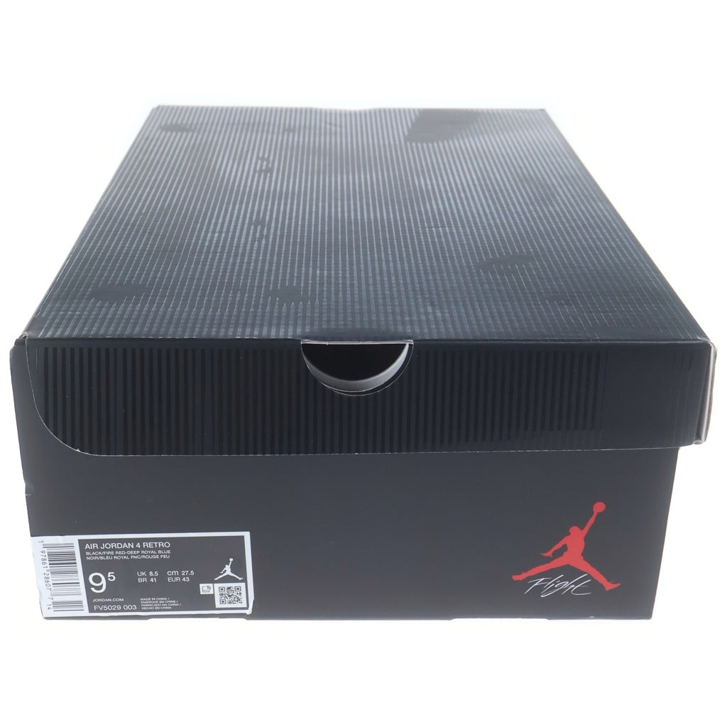 NIKE(ナイキ) Jordan 4 Rare Air FV5029-003 ハイカットスニーカー US9.5/27.5cm