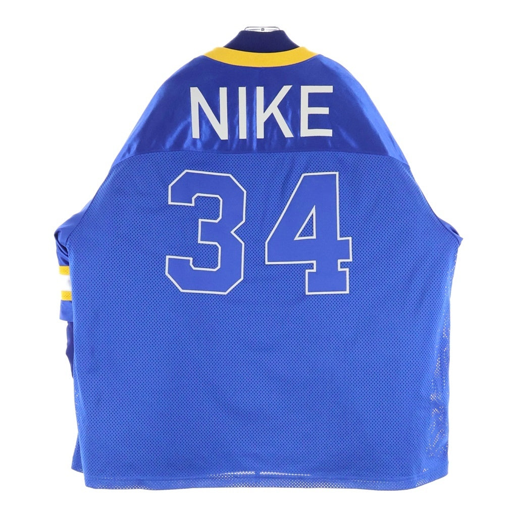 NIKE(ナイキ) ×AMBUSH Deep Royal Blue Blouson Jacket アンブッシュ ナンバリングレイヤード ディープ ロイヤル フルジップブルゾン ジャケット ブルー DX6917-455