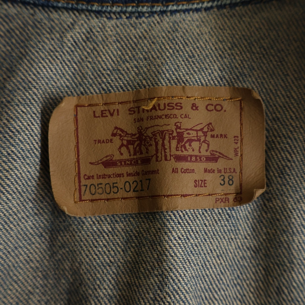 Levi's(リーバイス) 90s 70505-0217 デニムジャケット ジージャン インディゴ