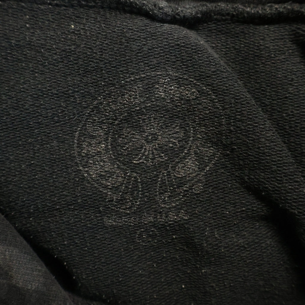 CHROME HEARTS(クロムハーツ) Graveyard Cemetery Cross Pullover Hoodie 総柄 グレイブヤード セメタリークロス パーカー フーディー ブラック