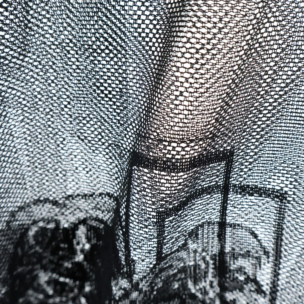 SUPREME(シュプリーム) 25SS LAST SUPPER LACE SS SHIRT 半袖シャツ 柄網メッシュ ブラック レディース