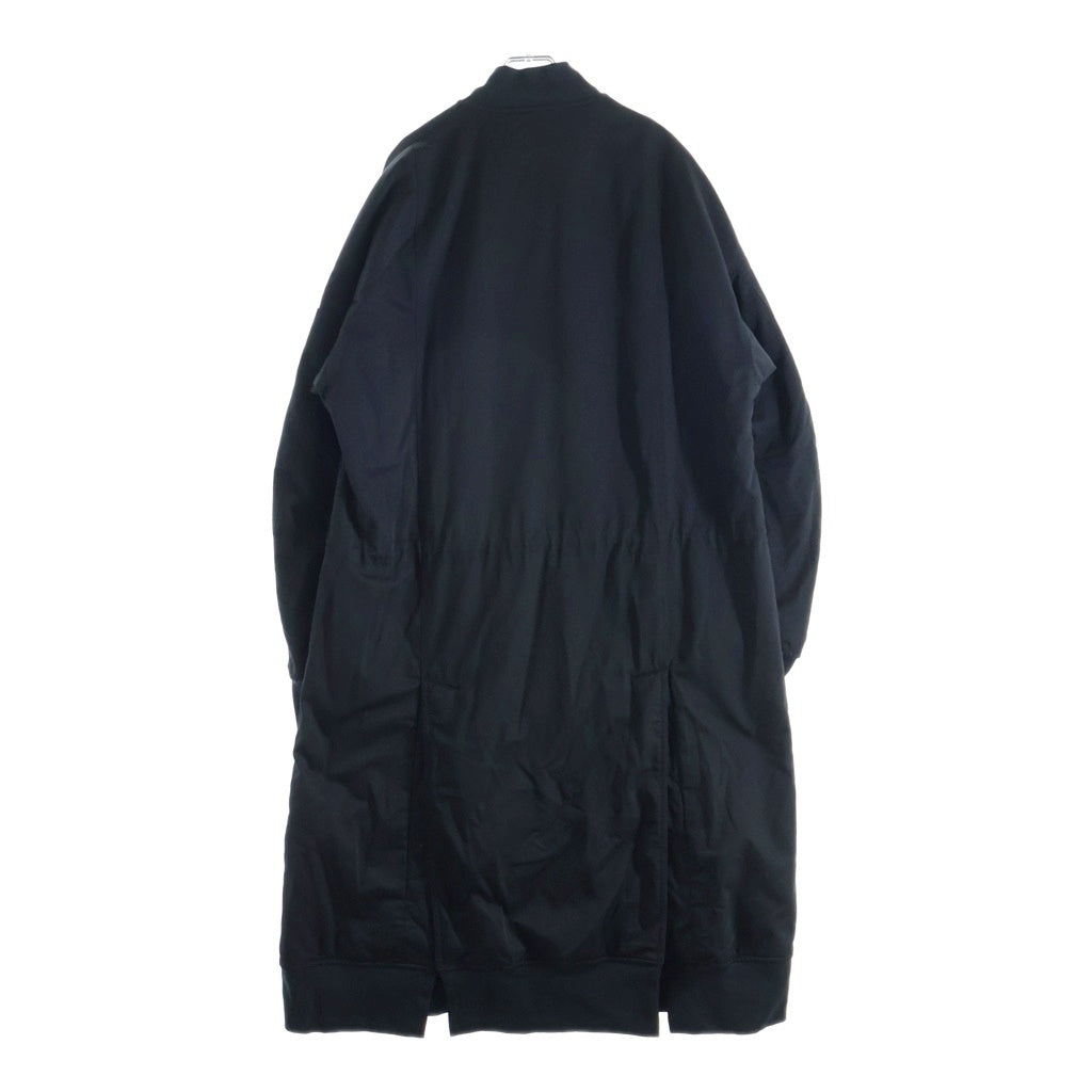 Y-3(ワイスリー) オーバーサイズ MA1 ロングボンバージャケット ブラック