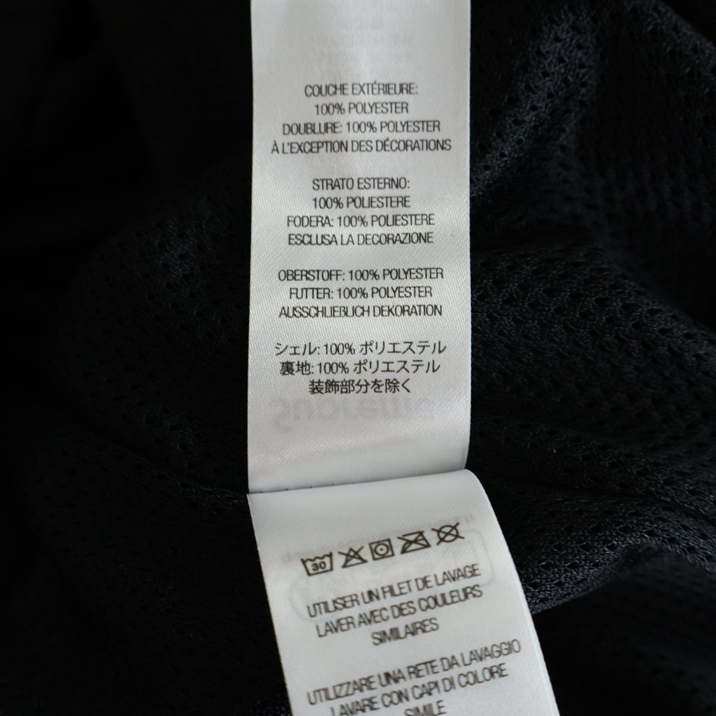 SUPREME(シュプリーム) 24AW Reflective Piping Pullover リフレクティブ パイピング プルオーバー ハーフジップジャケット ブラック