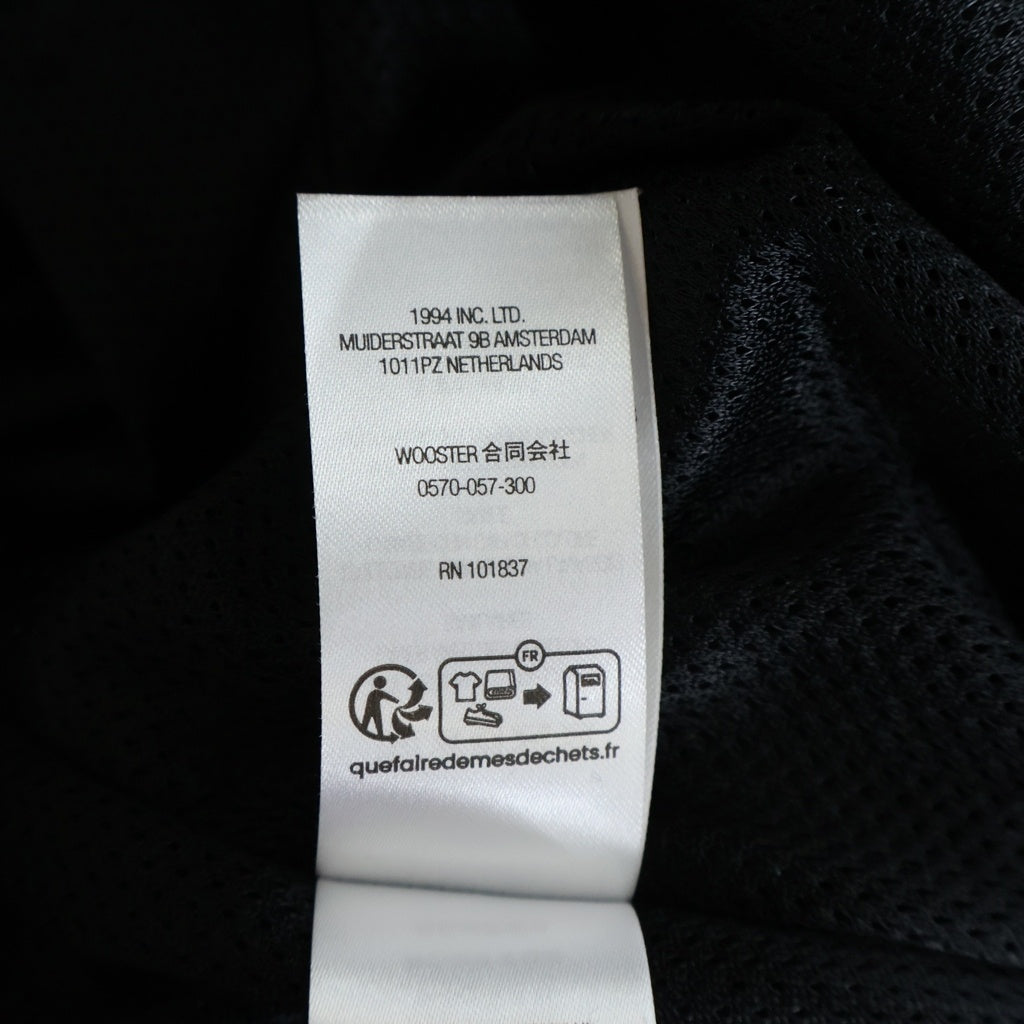 SUPREME(シュプリーム) 24AW Reflective Piping Pullover リフレクティブ パイピング プルオーバー ハーフジップジャケット ブラック