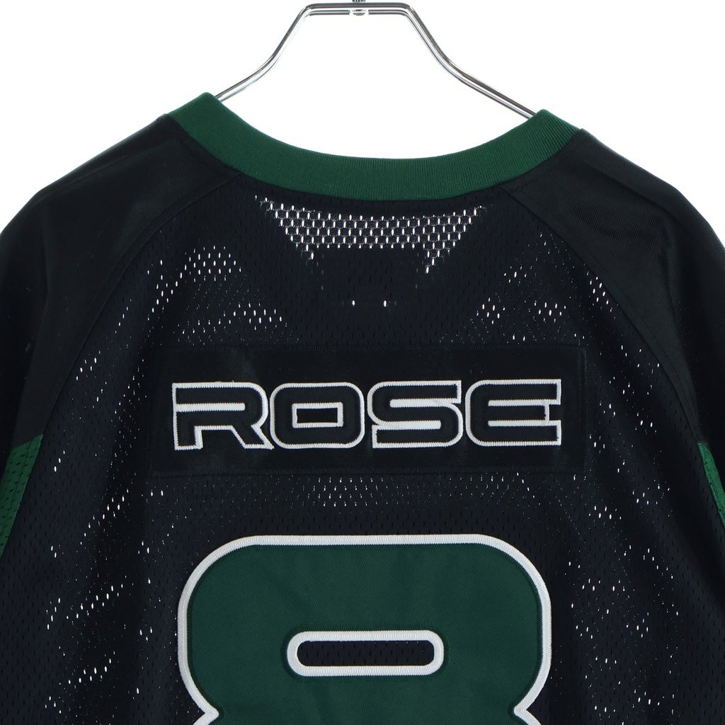 SUPREME(シュプリーム) 24AW ×Martine Rose Football Jersey マーティン・ローズ フットボールジャージ メッシュ半袖Tシャツカットソー ブラック/グリーン