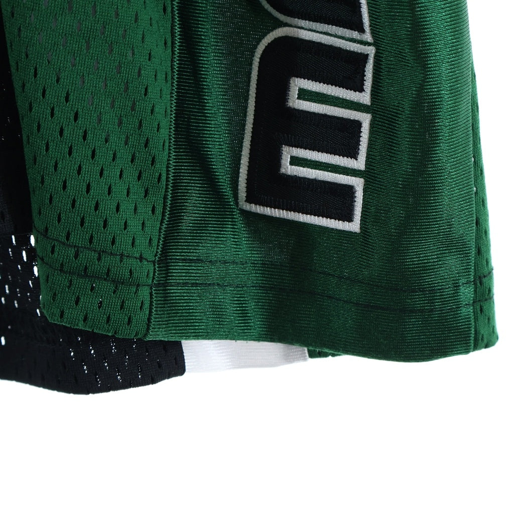 SUPREME(シュプリーム) 24AW ×Martine Rose Football Jersey マーティン・ローズ フットボールジャージ メッシュ半袖Tシャツカットソー ブラック/グリーン