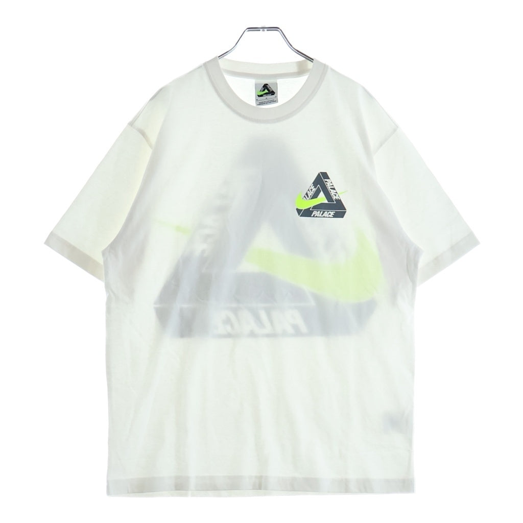 Palace Skateboards(パレススケートボーズ) ×NIKE TRI SWOOSH T-SHIRT トライアングル スウッシュロゴプリント 半袖Tシャツカットソー ホワイト P29TS273