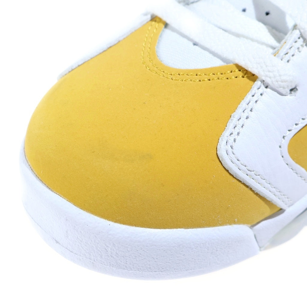 NIKE(ナイキ) Air Jordan 6 Retro Yellow Ochre エアジョーダン6 レトロ イエローオークル ハイカットスニーカー イエロー/ホワイト US9/27.0cm CT8529-170