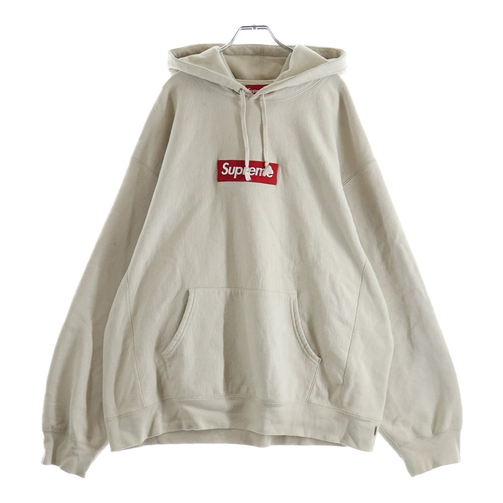 SUPREME(シュプリーム) 24AW Box Logo Hooded Sweatshirt ボックスロゴ フーディ プルオーバー スウェット パーカー ベージュ