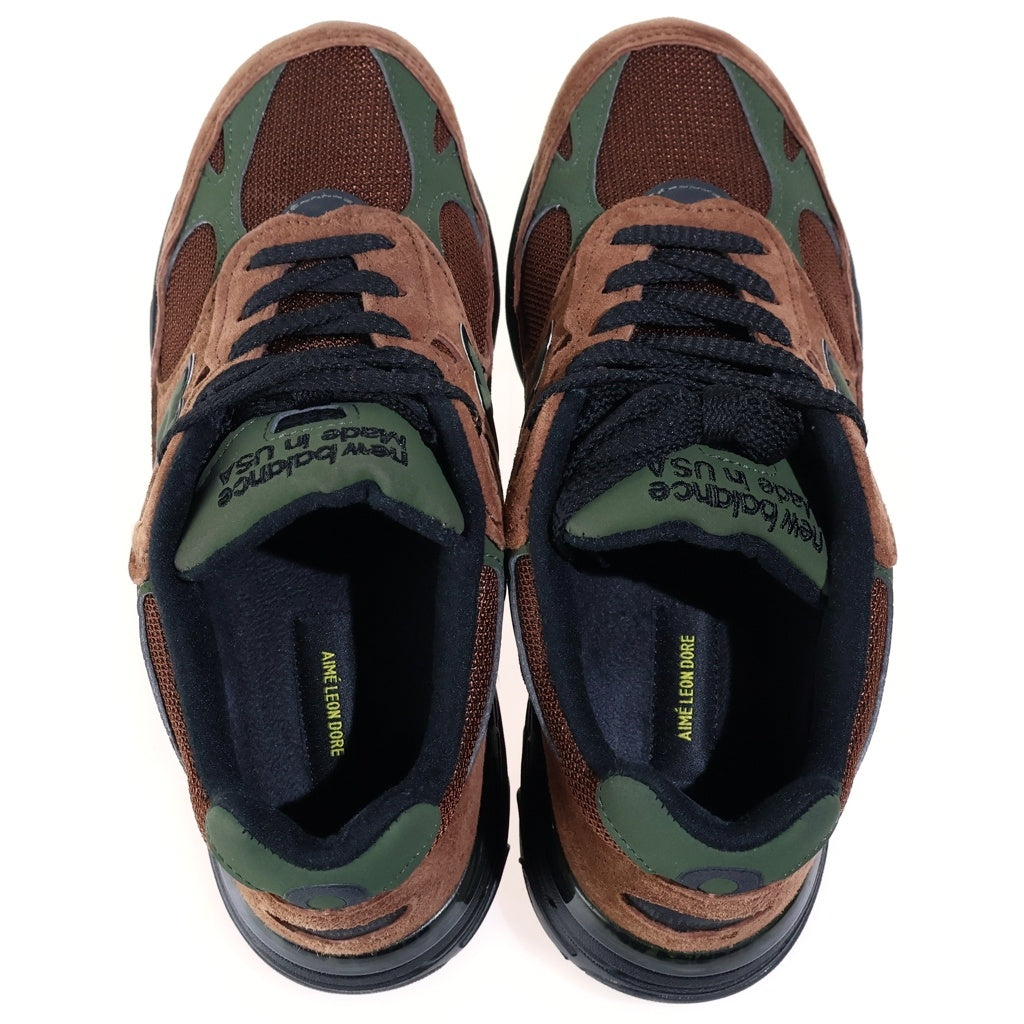 New Balance(ニューバランス) 993 ×AIME LEON DORE エメ レオン ドレ MR993ALD ローカットスニーカー US8/25.0cm ブラウン