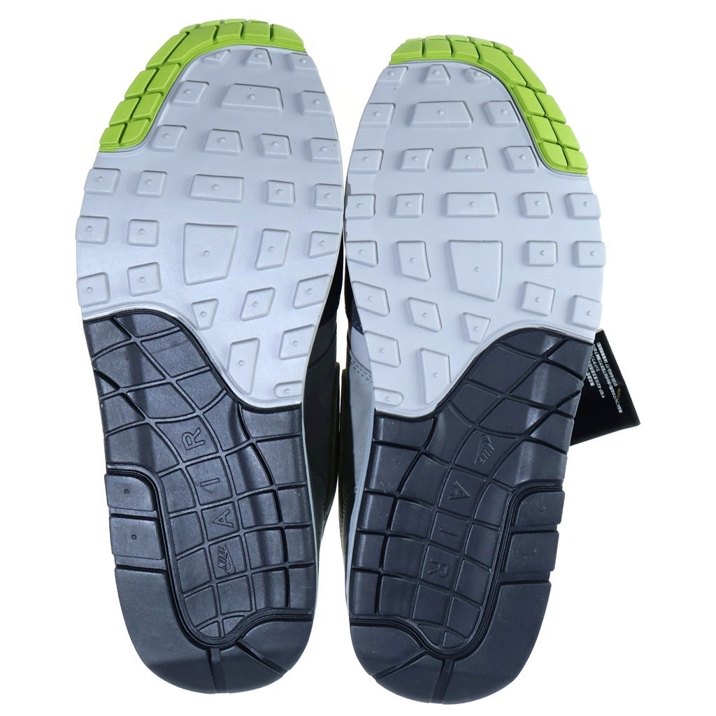 NIKE(ナイキ) × AIR MAX SP ANTHRACITE-PEAR/MEDIUM GREY HF3713-002 ナイキ エア マックス 1 ハフ ローカットスニーカー US7/25.0cm グレー
