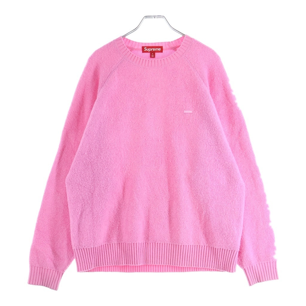 SUPREME(シュプリーム) 24AW TERRY SMALL BOX SWEWATER ボックスロゴ ニット セーター ピンク ー