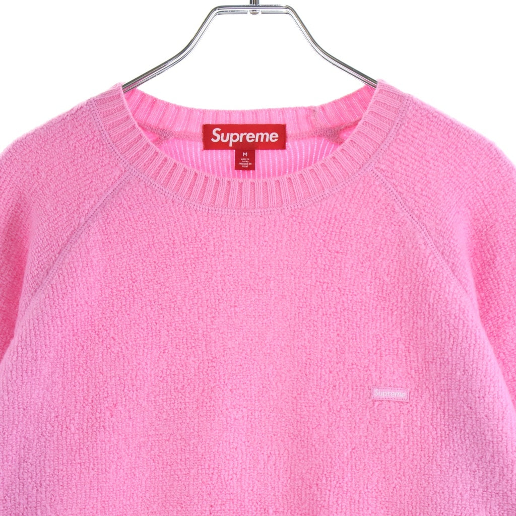 SUPREME(シュプリーム) 24AW TERRY SMALL BOX SWEWATER ボックスロゴ ニット セーター ピンク ー