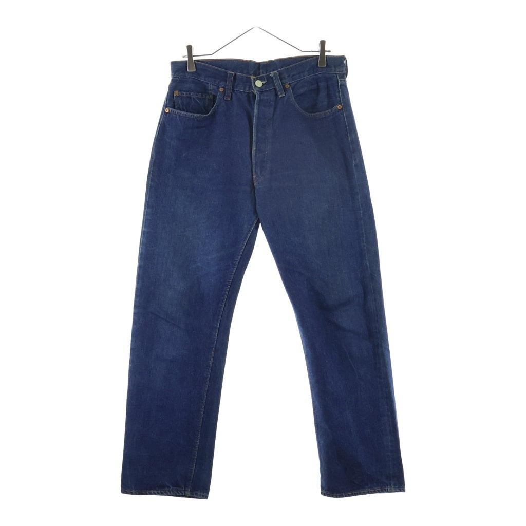 Levi's(リーバイス) 70s VINTAGE 501 66前期 ボタン裏刻印6 スモールe 並行ステッチ ボタンフライ ストレートデニムパンツ インディゴ
