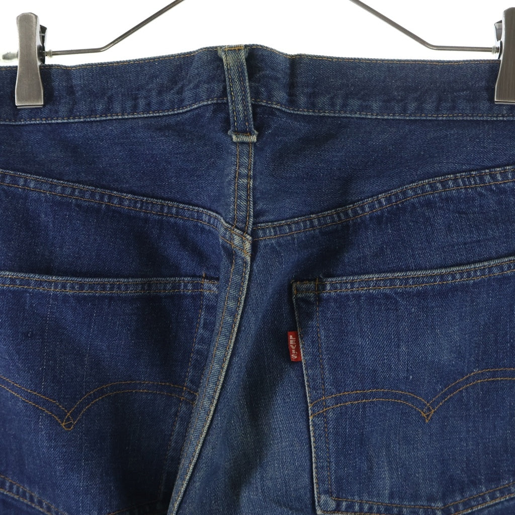Levi's(リーバイス) 70s VINTAGE 501 66前期 ボタン裏刻印6 スモールe 並行ステッチ ボタンフライ ストレートデニムパンツ インディゴ