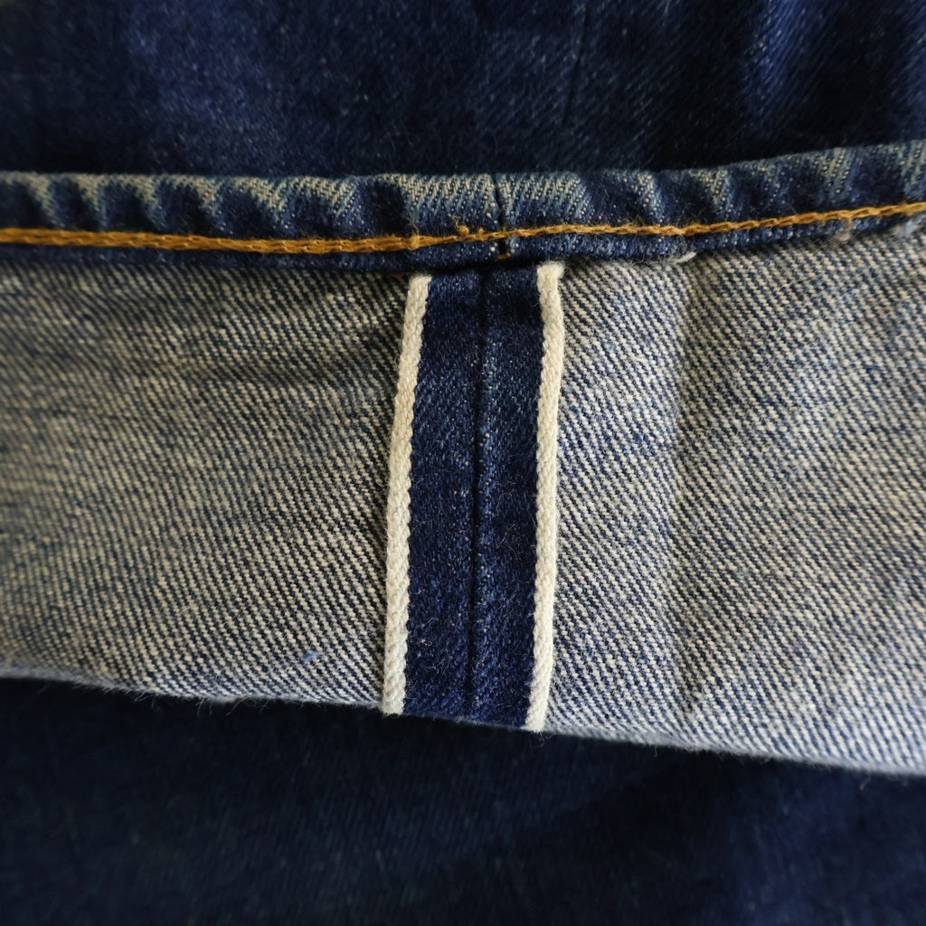 Levi's(リーバイス) 70s VINTAGE 501 66前期 ボタン裏刻印6 スモールe 並行ステッチ ボタンフライ ストレートデニムパンツ インディゴ