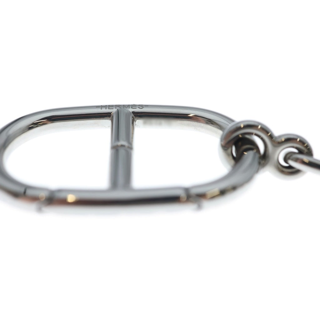 HERMES(エルメス) シェーヌダンクル キーリング キーアクセサリー シルバー