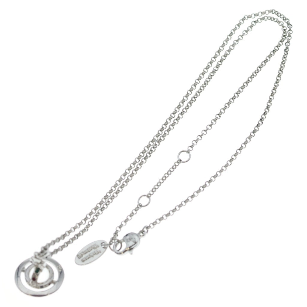 Vivienne Westwood(ヴィヴィアンウエストウッド) PETITE ORB PENDANT プチオーブ ペンダント ネックレス シルバー レディース