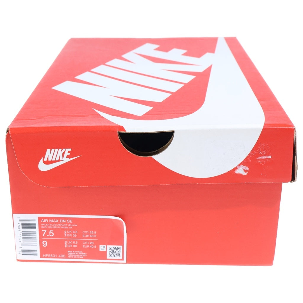 NIKE(ナイキ) AIR MAX DN RACER BULE VIBRANT エア マックス レーサーブルー US7.5/25.5cm ブルー HF5531-400