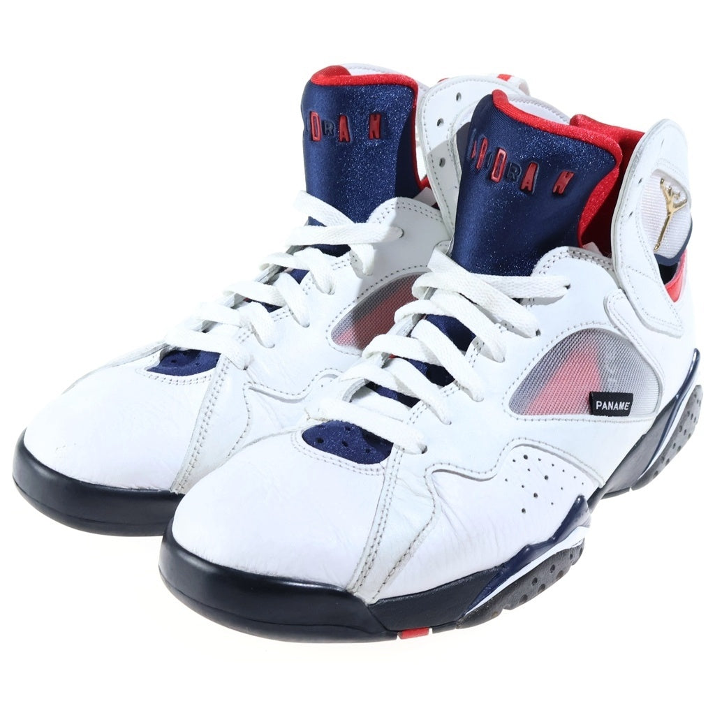 NIKE(ナイキ) AIR JORDAN RETRO BCFC ナイキ エア ジョーダン 7 レトロ パリサンジェルマン US8.5/26.5cm ホワイト/ネイビー CZ0789-105
