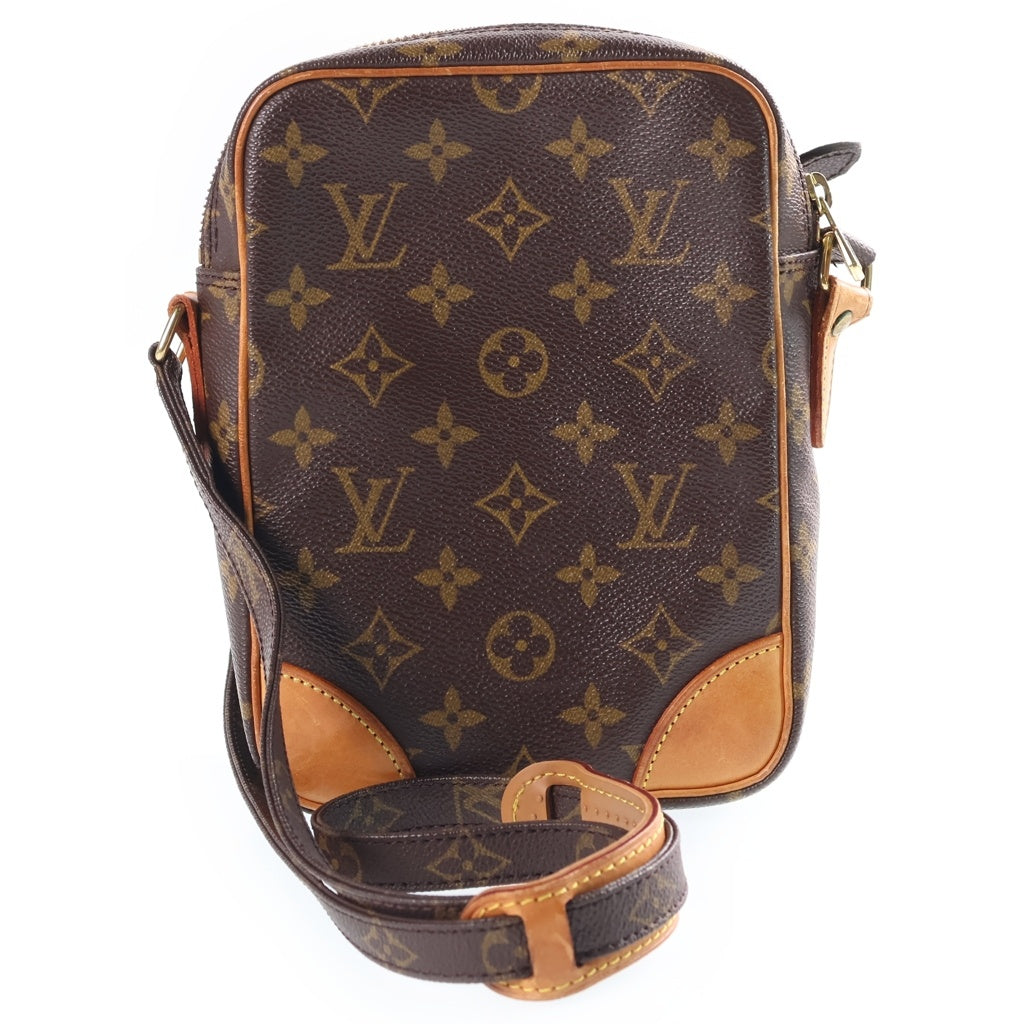 LOUIS VUITTON(ルイヴィトン) モノグラム アマゾン ショルダーバッグ レザー×PVC ブラウン M45236 レディース