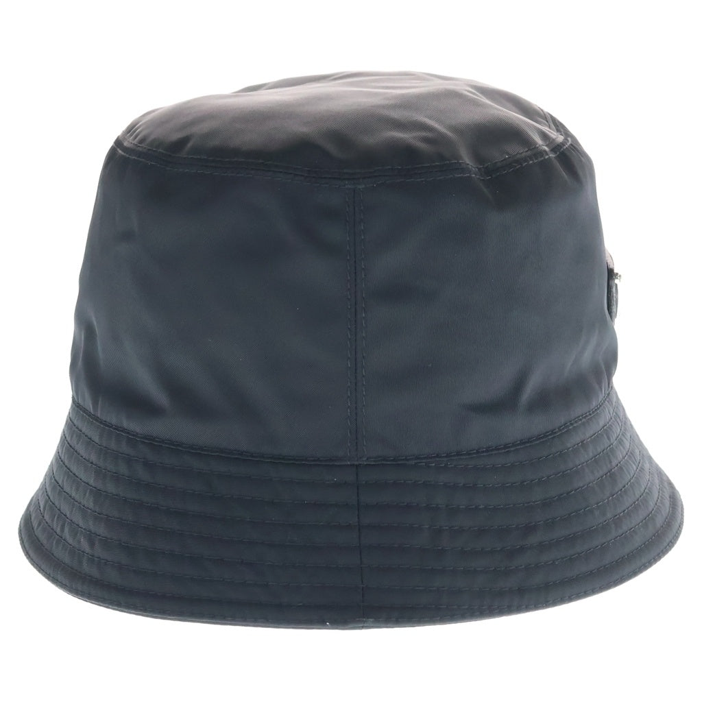 PRADA(プラダ) Re-Nylon トライアングルロゴ バケットハット 帽子 ブラック 1HC137