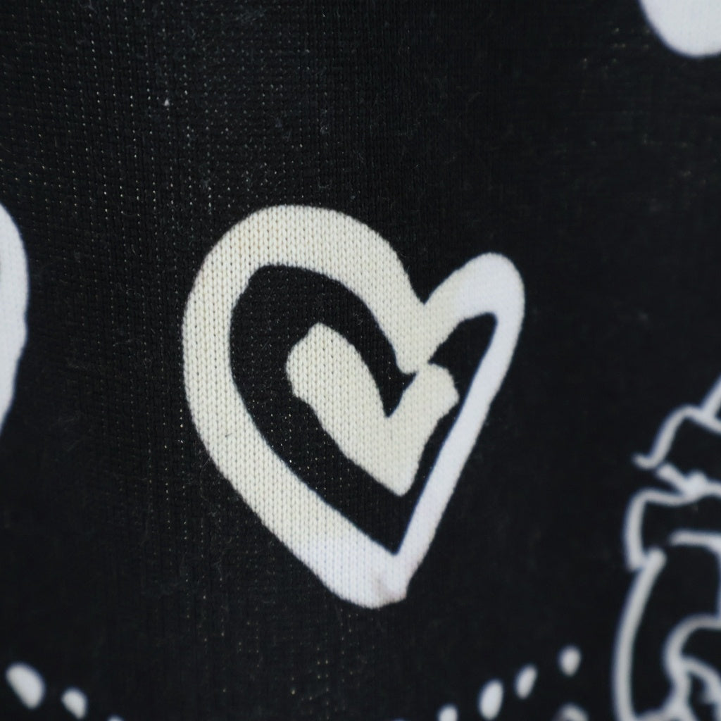 VERSACE(ヴェルサーチ) Bandana print 総柄 バンダナ パーカー フーディー ブラック A230813