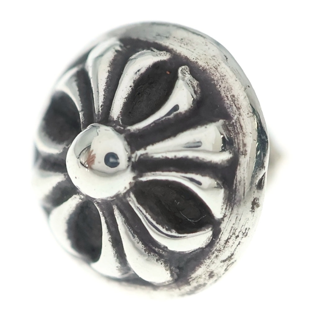 CHROME HEARTS(クロムハーツ) STUD CRSBLL クロスボールスタッドピアス シルバー BCA110
