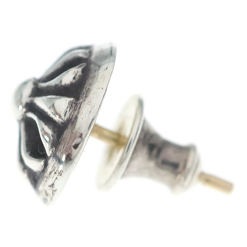 CHROME HEARTS(クロムハーツ) STUD CRSBLL クロスボールスタッドピアス シルバー BCA110