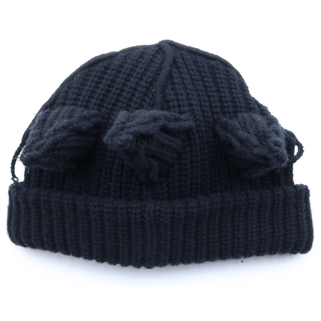 CHARLES JEFFREY LOVERBOY(チャールズジェフリーラバーボーイ) BERSERKER BEANIE バーサーカー ビーニー ニット帽 ブラック