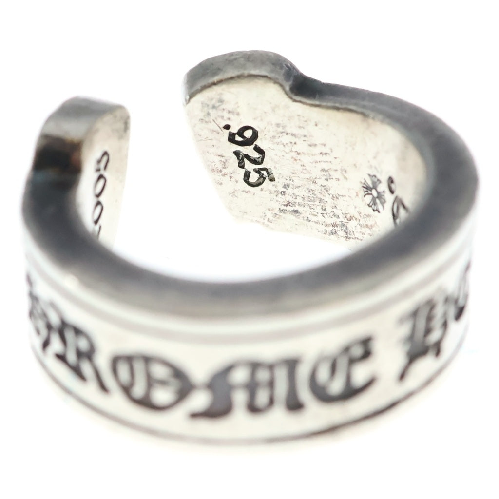 CHROME HEARTS(クロムハーツ) LG SCROLL LABEL ラージスクロールラベル リング シルバーBCA383 レディース