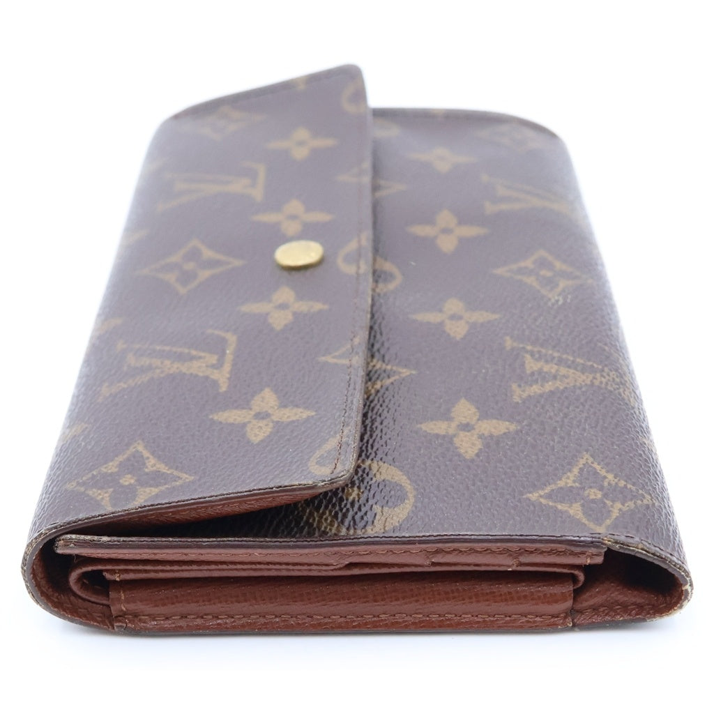 LOUIS VUITTON(ルイヴィトン) モノグラム ポルトモネ クレディ 長財布 ブラウン