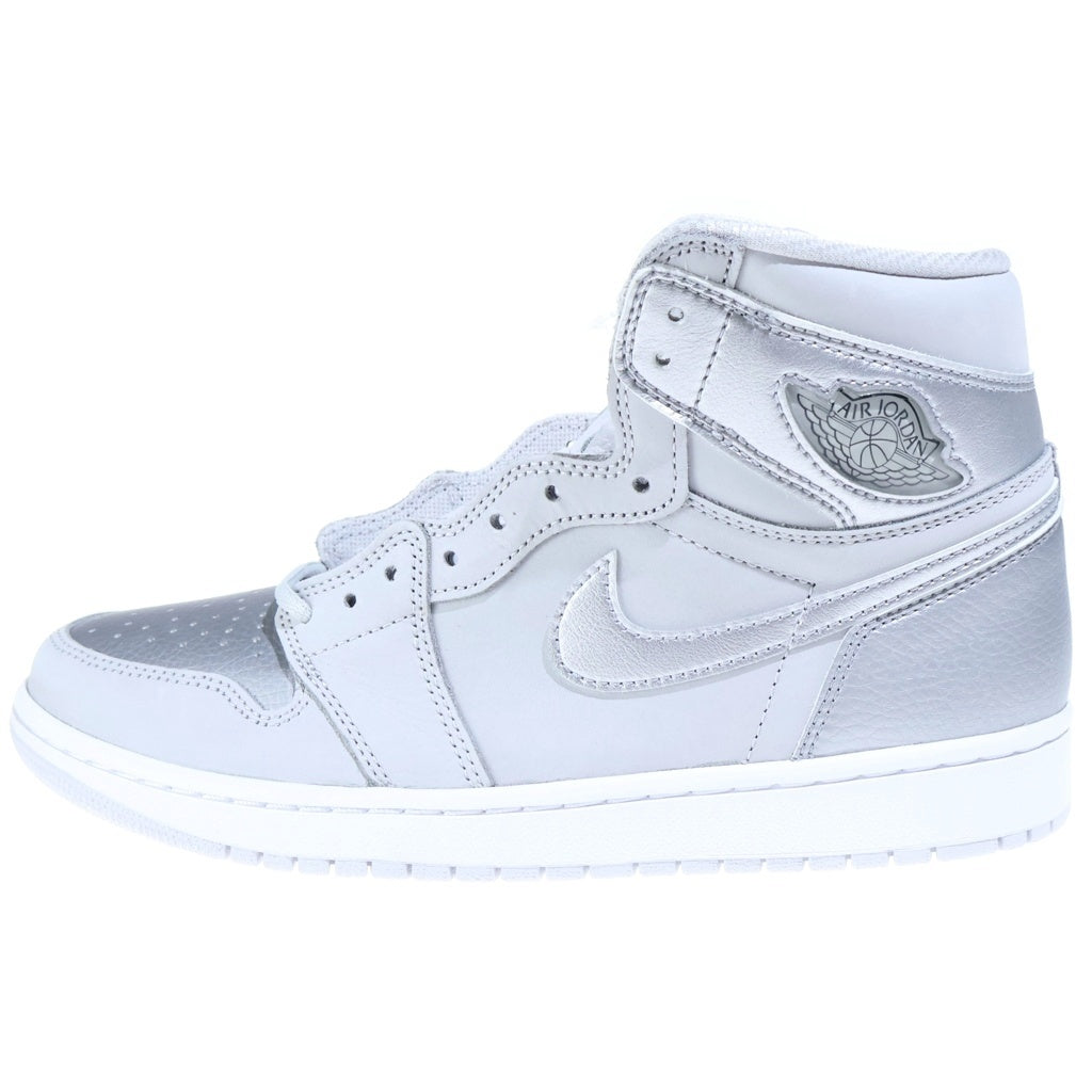 NIKE(ナイキ) AIR JORDAN HIGH OG CO.JP エアジョーダン 1 ハイカットスニーカー US9/27cm シルバー DC1788-029