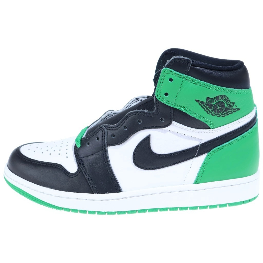 NIKE(ナイキ) AIR JORDAN1 RETRO HIGH OG CELTICS BLACK AND LUCKY GREEN エアジョーダン1 レトロ セルティックス ハイカットスニーカー US9/27cm DZ5485-031