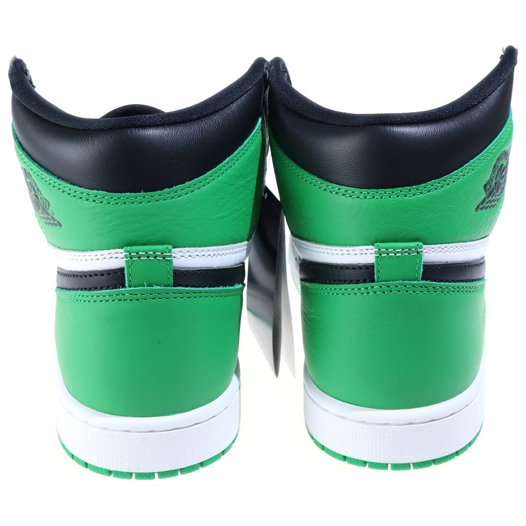 NIKE(ナイキ) AIR JORDAN1 RETRO HIGH OG CELTICS BLACK AND LUCKY GREEN エアジョーダン1 レトロ セルティックス ハイカットスニーカー US9/27cm DZ5485-031
