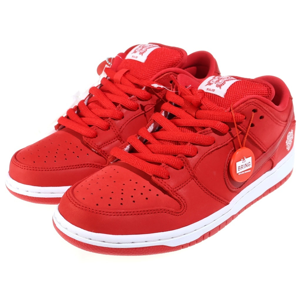 NIKE(ナイキ) ×Girls Don't Cry SB DUNK LOW PRO QS BQ6832-600×ガールズドントクライ ダンク ローカットスニーカー US7/25.0cm レッド BQ6832-600