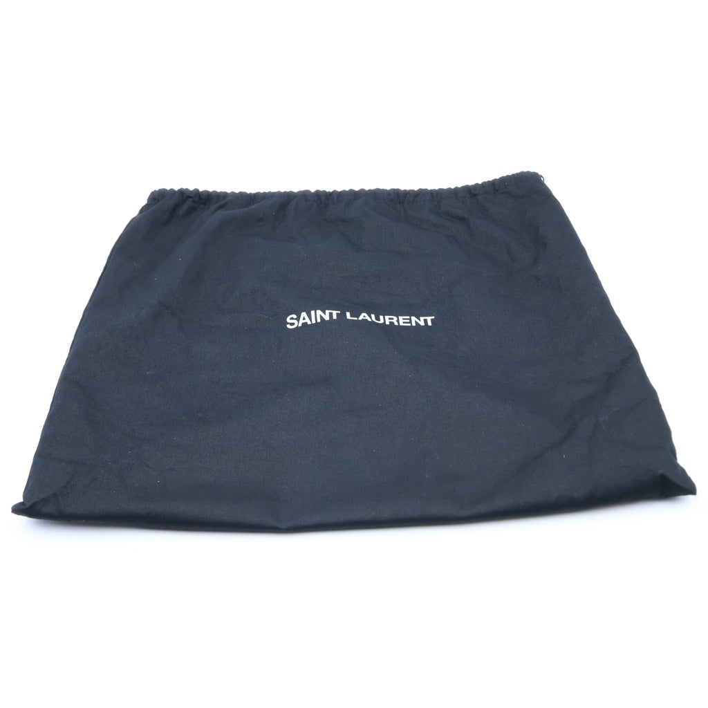 SAINT LAURENT PARIS(サンローランパリ) ウエストハリウッド ショルダーバッグ クロスボディ クロコ型押しレザーブラック 620663 レディース