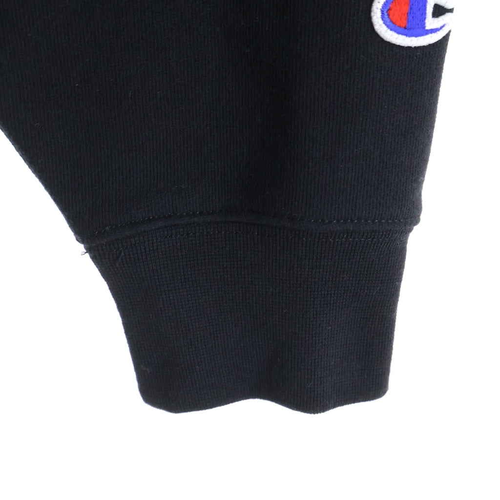 CHAMPION(チャンピオン) ×WTAPS ACADEMY HOODED CTPL フロントロゴ スウェット プルオーバーパーカー ブラック C8-B114