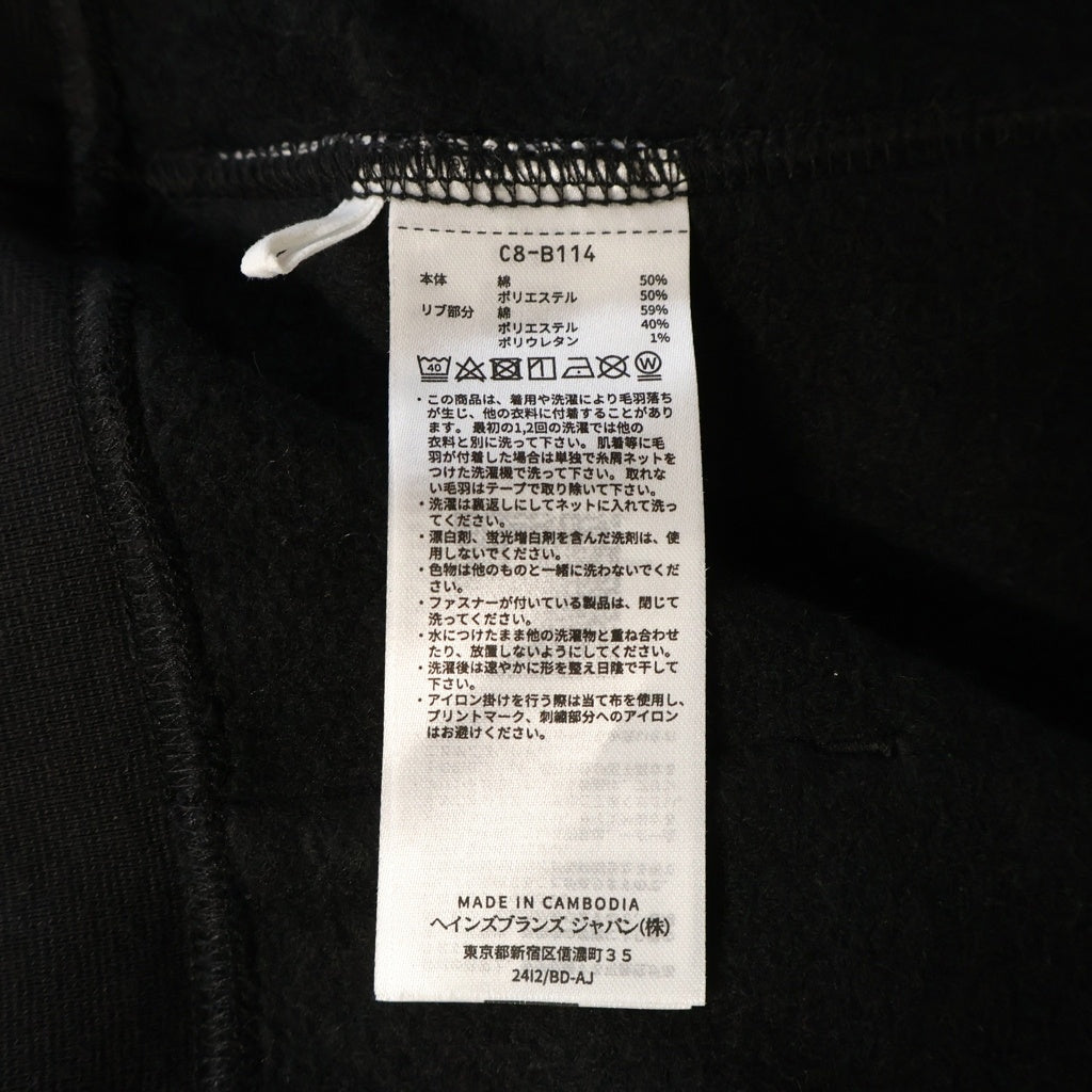 CHAMPION(チャンピオン) ×WTAPS ACADEMY HOODED CTPL フロントロゴ スウェット プルオーバーパーカー ブラック C8-B114