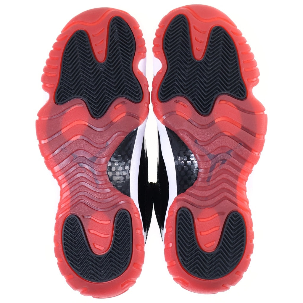 NIKE(ナイキ) AIR JORDAN11 RETRO LOW BRED エアジョーダン11 レトロ ブレッド ローカットスニーカー ブラック US8.5/26.5cm FV5104-006
