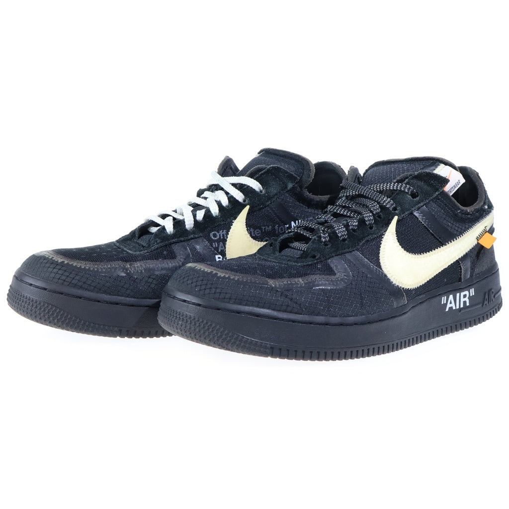 NIKE(ナイキ) ×OFF-WHITE AIR FORCE 1 LOW ローカットスニーカー ブラック US11/29cm AO4606-001