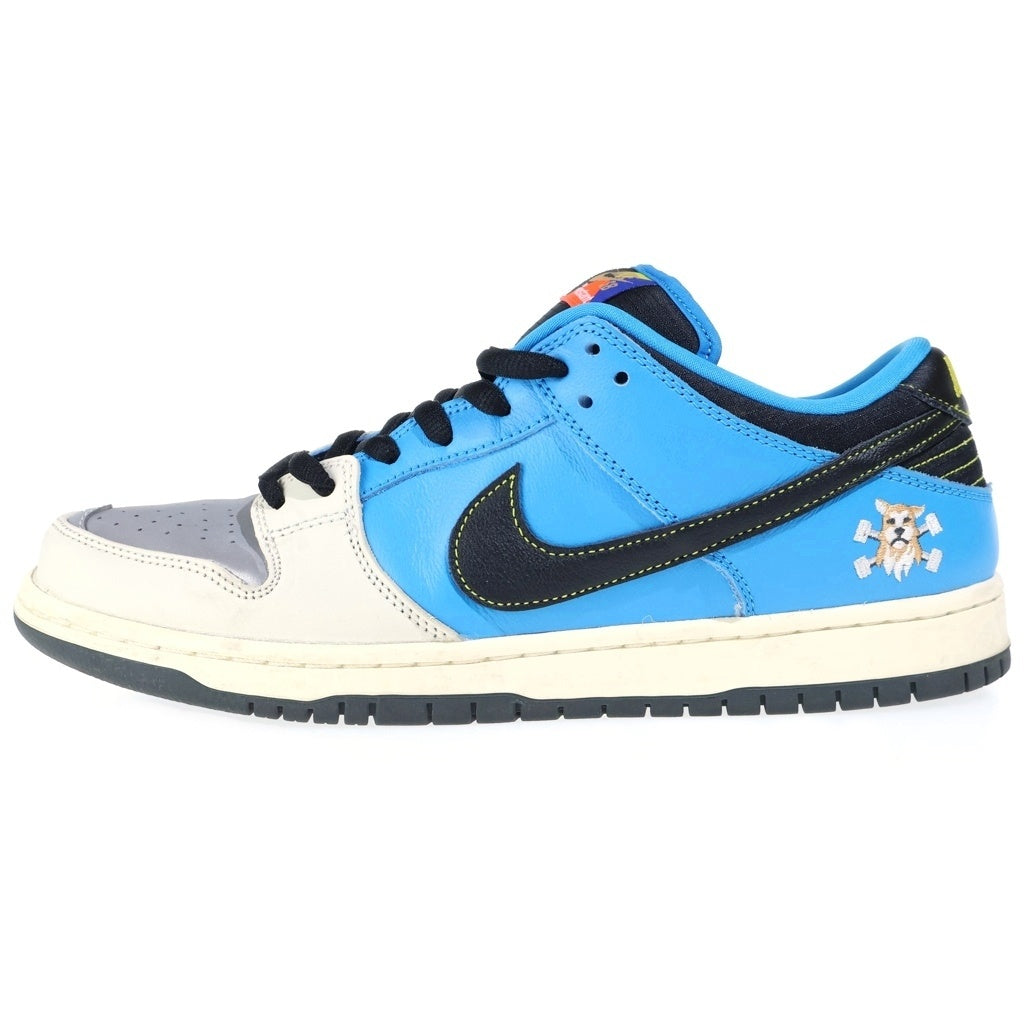 NIKE(ナイキ) INSTANT SKATEBOARDS DUNK LOW インスタントスケートボード ダンク ローカットスニーカー ブルー/シルバー US11/29cm CZ5128-400
