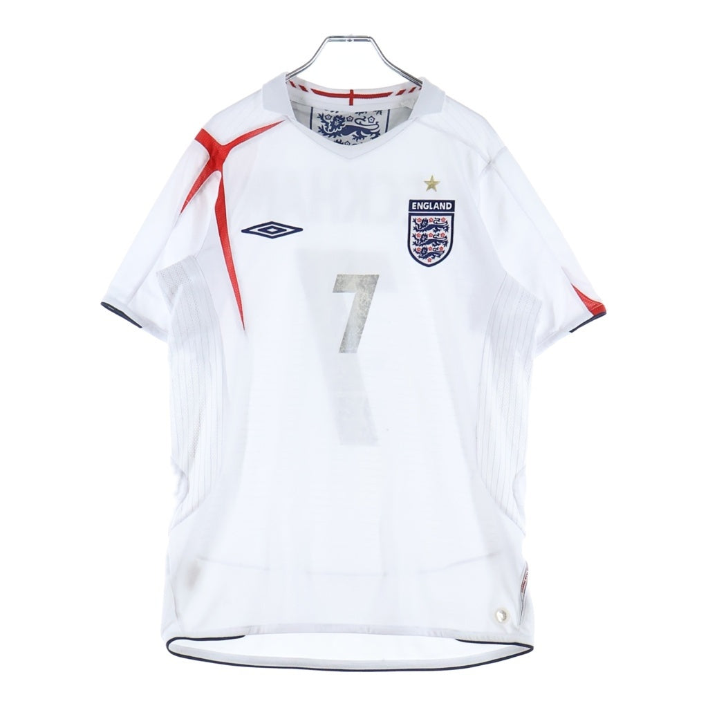 UMBRO(アンブロ) イングランド代表 ユニフォーム サッカー ジャージ 半袖ゲームTシャツ カットソー ホワイト
