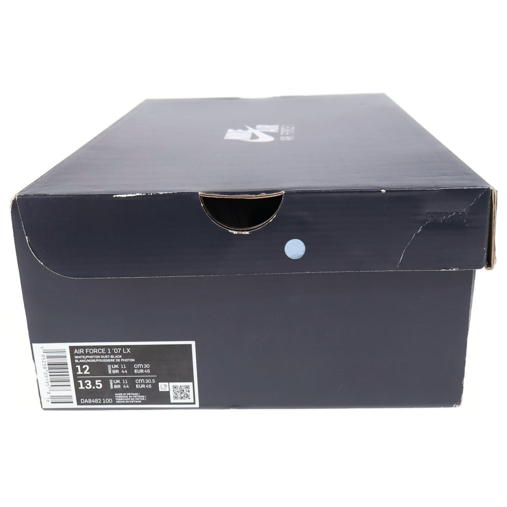 NIKE(ナイキ) AIR FORCE 1 07 LX エアフォース1 ローカットスニーカー ホワイト/ブラック US12/30cm DA8482-100